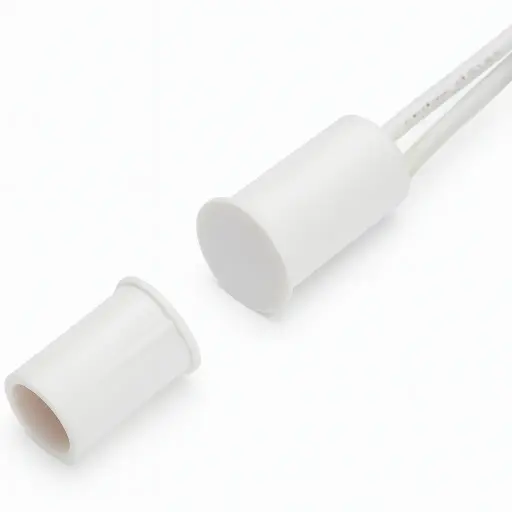 Recessed contact 15x9mm, white