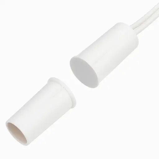 Recessed contact 19x9mm, white