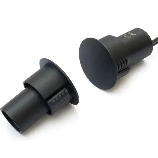 Recessed contact 30x19mm, brown