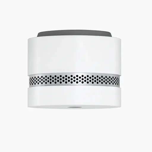 Mini smoke alarm, white, 10y